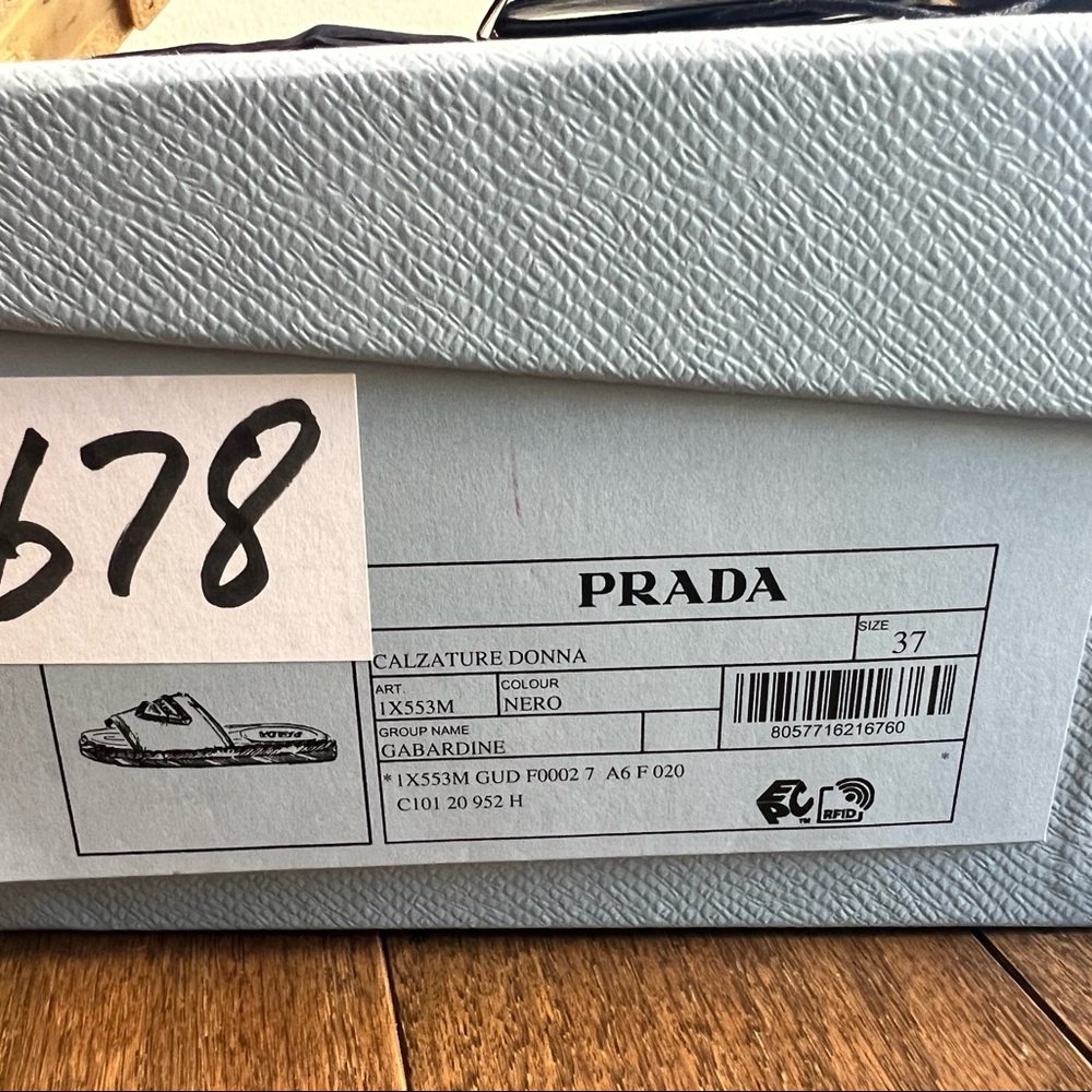 Prada flat espadrille slides - Picture 9 of 9